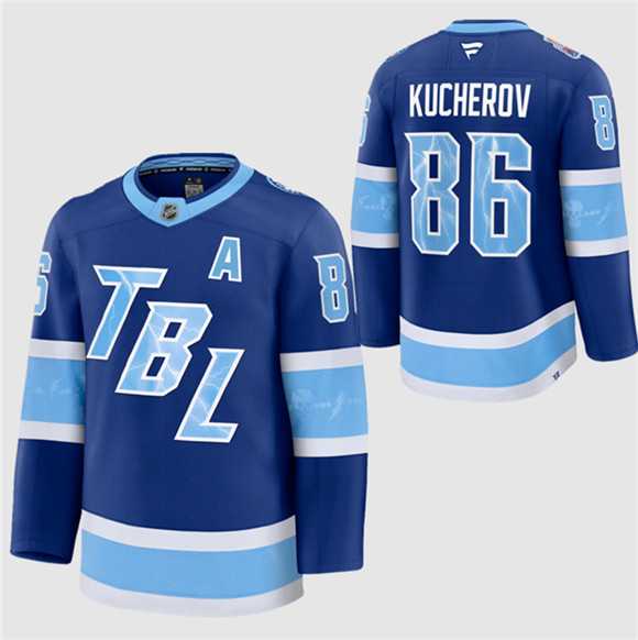 Men's Tampa Bay Lightning #86 Nikita Kucherov Blue 2026 Stadium Series Stitched Jersey Dzhi,We sell and wholesale Men's Tampa Bay Lightning #86 Nikita Kucherov Blue 2026 Stadium Series Stitched Jersey Dzhi on line form chian!
