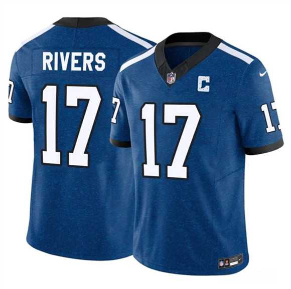 Men's Indianapolis Colts #17 Philip Rivers Blue 2025 F.U.S.E. Throwback Vapor Limited Stitched Jersey Dzhi,We sell and wholesale Men's Indianapolis Colts #17 Philip Rivers Blue 2025 F.U.S.E. Throwback Vapor Limited Stitched Jersey Dzhi on line form chian!