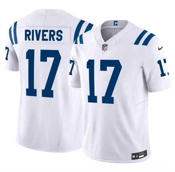 Men's Indianapolis Colts #17 Philip Rivers White 2025 F.U.S.E. Vapor Limited Stitched Jersey Dzhi,We sell and wholesale Men's Indianapolis Colts #17 Philip Rivers White 2025 F.U.S.E. Vapor Limited Stitched Jersey Dzhi on line form chian!