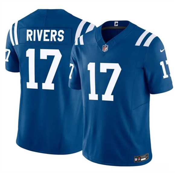 Men's Indianapolis Colts #17 Philip Rivers Blue 2025 F.U.S.E. Vapor Limited Stitched Jersey Dzhi,We sell and wholesale Men's Indianapolis Colts #17 Philip Rivers Blue 2025 F.U.S.E. Vapor Limited Stitched Jersey Dzhi on line form chian!