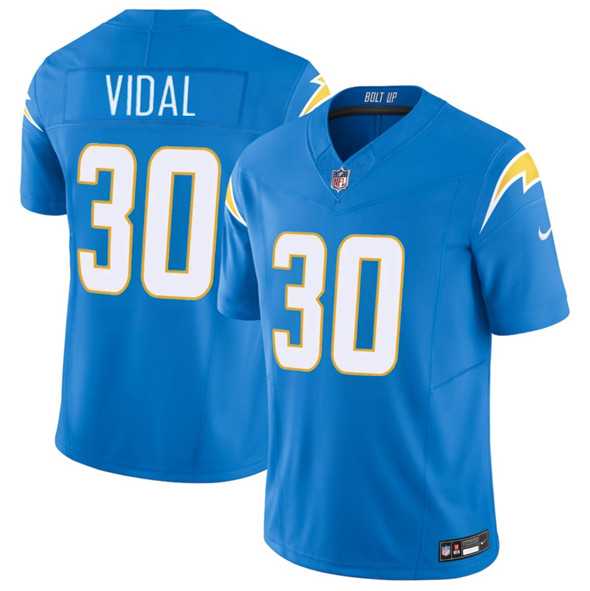 Men's Los Angeles Chargers #30 Kimani Vidal Blue 2025 F.U.S.E. Vapor Limited Stitched Jersey Dzhi,We sell and wholesale Men's Los Angeles Chargers #30 Kimani Vidal Blue 2025 F.U.S.E. Vapor Limited Stitched Jersey Dzhi on line form chian!
