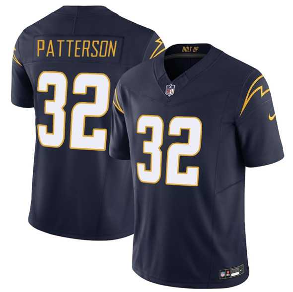 Men's Los Angeles Chargers #32 Jaret Patterson Navy 2025 F.U.S.E. Alternate Vapor Limited Stitched Jersey Dzhi,We sell and wholesale Men's Los Angeles Chargers #32 Jaret Patterson Navy 2025 F.U.S.E. Alternate Vapor Limited Stitched Jersey Dzhi on line form chian!