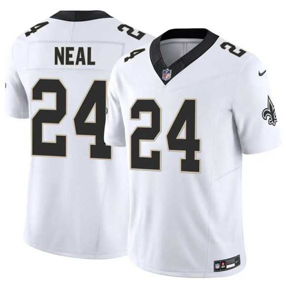 Men's New Orleans Saints #24 Devin Neal White 2025 F.U.S.E Vapor Limited Stitched Jersey Dzhi,We sell and wholesale Men's New Orleans Saints #24 Devin Neal White 2025 F.U.S.E Vapor Limited Stitched Jersey Dzhi on line form chian!