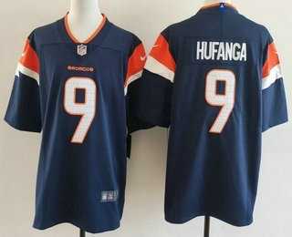 Men's Denver Broncos #9 Talanoa Hufanga Limited Navy Vapor Jersey,We sell and wholesale Men's Denver Broncos #9 Talanoa Hufanga Limited Navy Vapor Jersey on line form chian!