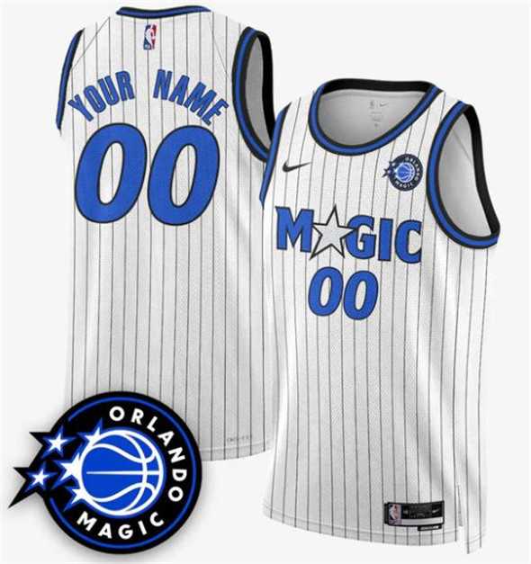 Men's Orlando Magic Active Player Custom White 2025 New Generation of Magic Stitched Basketball Jersey,We sell and wholesale Men's Orlando Magic Active Player Custom White 2025 New Generation of Magic Stitched Basketball Jersey on line form chian!