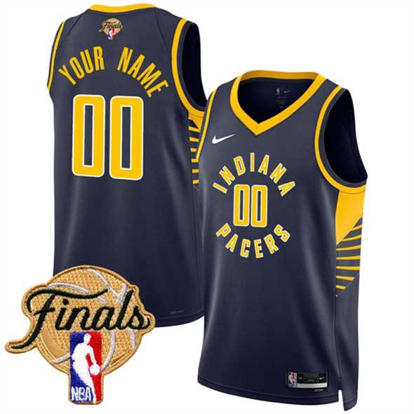Men's Indiana Pacers Active Player Custom Navy 2025 Finals Icon Edition Stitched Basketball Jersey,We sell and wholesale Men's Indiana Pacers Active Player Custom Navy 2025 Finals Icon Edition Stitched Basketball Jersey on line form chian!