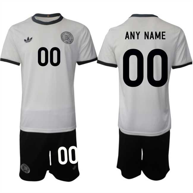 Men's Germany Custom White 2025 Home Soccer Jersey Suit,We sell and wholesale Men's Germany Custom White 2025 Home Soccer Jersey Suit on line form chian!