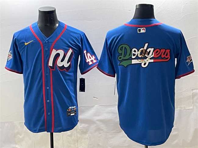 Men's National League Los Angeles Dodgers Team Big Logo Blue 2025 All-Star Edition Limited Stitched Baseball Jersey,We sell and wholesale Men's National League Los Angeles Dodgers Team Big Logo Blue 2025 All-Star Edition Limited Stitched Baseball Jersey on line form chian!