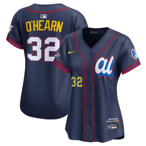 Women's American League #32 Ryan O'Hearn Navy 2025 All-Star Edition Limited Stitched Baseball Jersey(Run Small),We sell and wholesale Women's American League #32 Ryan O'Hearn Navy 2025 All-Star Edition Limited Stitched Baseball Jersey(Run Small) on line form chian!