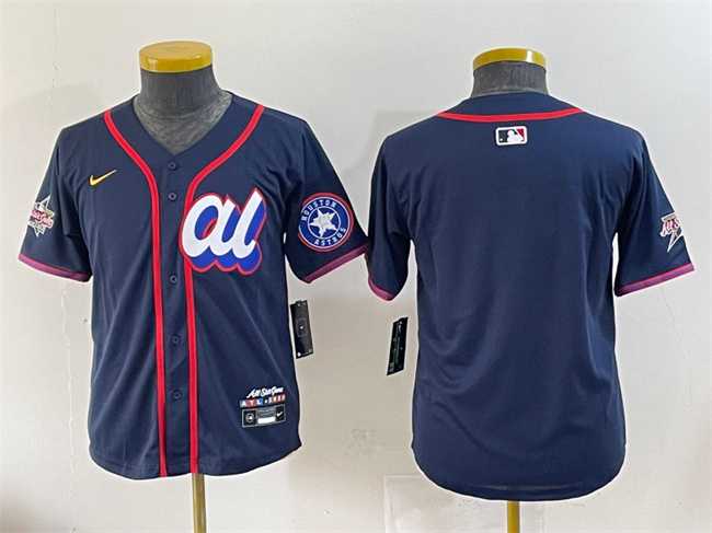 Youth American League Houston Astros Blank Navy 2025 All-Star Edition Limited Stitched Baseball Jersey,We sell and wholesale Youth American League Houston Astros Blank Navy 2025 All-Star Edition Limited Stitched Baseball Jersey on line form chian!