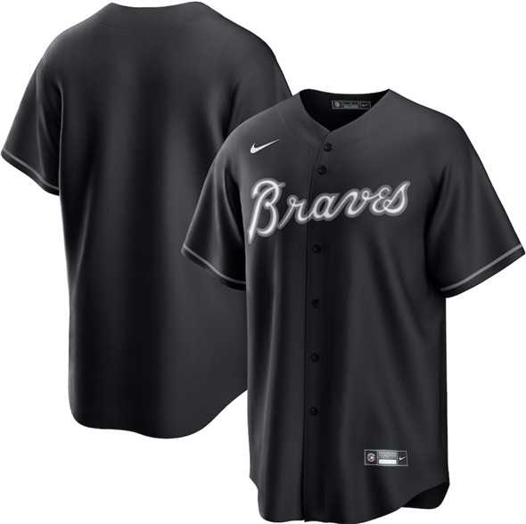 Men's Atlanta Braves Blank Black Lights Out Limited Stitched Baseball Jersey Dzhi,We sell and wholesale Men's Atlanta Braves Blank Black Lights Out Limited Stitched Baseball Jersey Dzhi on line form chian!