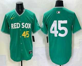 Men's Boston Red Sox #45 Pedro Martinez Green 2025 City Connect Limited Jersey,We sell and wholesale Men's Boston Red Sox #45 Pedro Martinez Green 2025 City Connect Limited Jersey on line form chian!