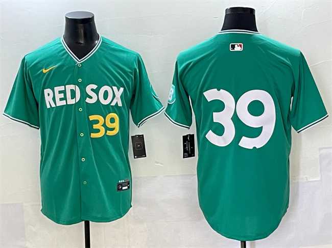Men's Boston Red Sox #39 Marcelo Mayer Green 2025 City Connect Limited Stitched Baseball Jersey,We sell and wholesale Men's Boston Red Sox #39 Marcelo Mayer Green 2025 City Connect Limited Stitched Baseball Jersey on line form chian!