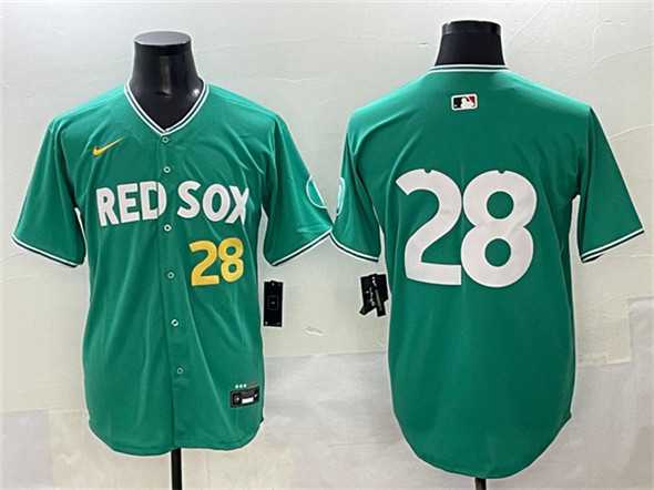 Men's Boston Red Sox #28 Kristian Campbell Green 2025 City Connect Limited Stitched Baseball Jersey,We sell and wholesale Men's Boston Red Sox #28 Kristian Campbell Green 2025 City Connect Limited Stitched Baseball Jersey on line form chian!