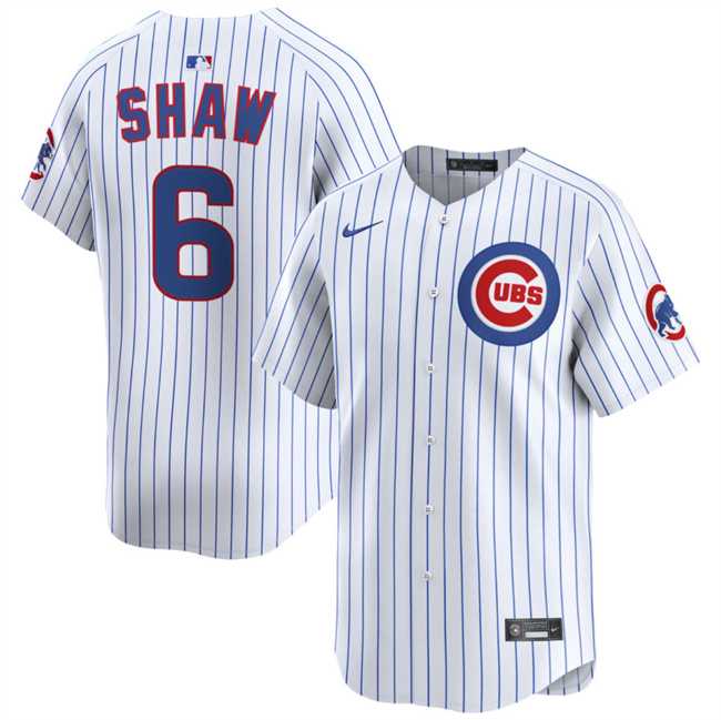 Men's Chicago Cubs #6 Matt Shaw White Home Limited Stitched Baseball Jersey Dzhi,We sell and wholesale Men's Chicago Cubs #6 Matt Shaw White Home Limited Stitched Baseball Jersey Dzhi on line form chian!