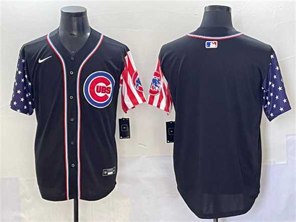 Men's Chicago Cubs Blank Black 2025 Independence Day Vapor Premier Limited Stitched Baseball Jersey,We sell and wholesale Men's Chicago Cubs Blank Black 2025 Independence Day Vapor Premier Limited Stitched Baseball Jersey on line form chian!