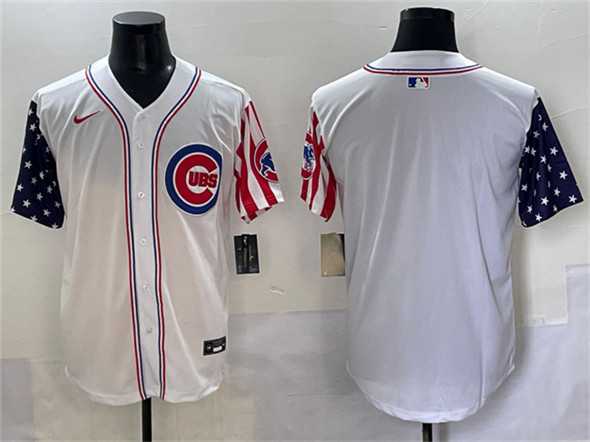 Men's Chicago Cubs Blank White 2025 Independence Day Vapor Premier Limited Stitched Baseball Jersey,We sell and wholesale Men's Chicago Cubs Blank White 2025 Independence Day Vapor Premier Limited Stitched Baseball Jersey on line form chian!