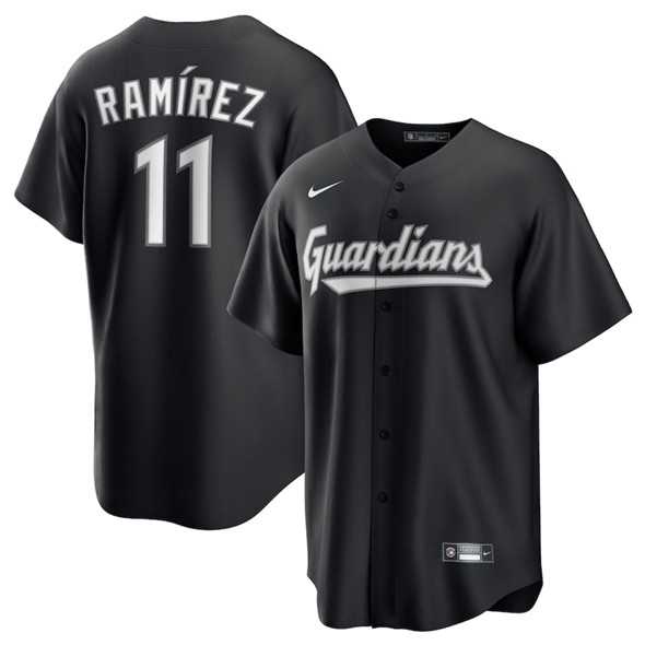 Men's Cleveland Guardians #11 Jose Ramirez Black Lights Out Limited Stitched Baseball Jersey Dzhi,We sell and wholesale Men's Cleveland Guardians #11 Jose Ramirez Black Lights Out Limited Stitched Baseball Jersey Dzhi on line form chian!