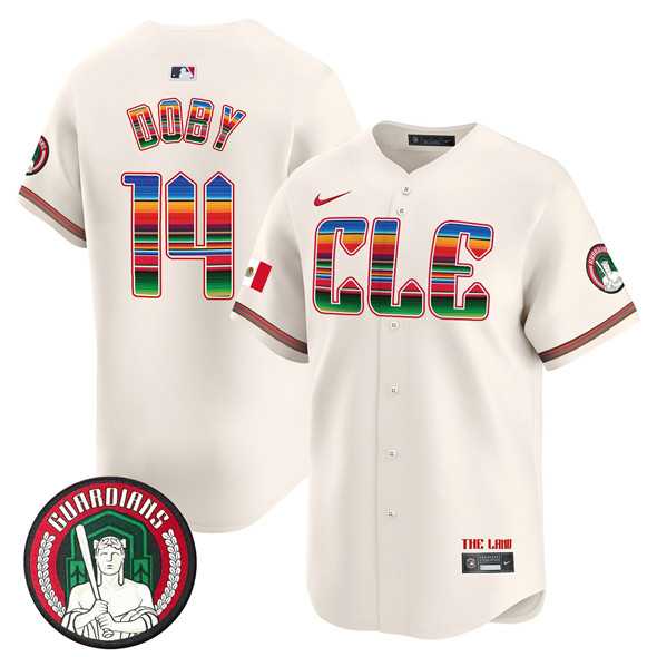 Men's Cleveland Guardians #14 Larry Doby Cream Mexico Vapor Premier Limited Stitched Baseball Jersey Dzhi,We sell and wholesale Men's Cleveland Guardians #14 Larry Doby Cream Mexico Vapor Premier Limited Stitched Baseball Jersey Dzhi on line form chian!