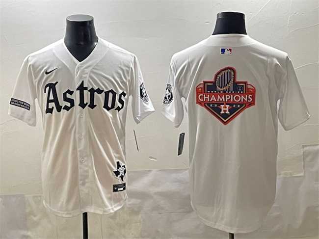 Mens Houston Astros Team Big Logo White Gothic 'Houston Born Barrio Raised' Limited Stitched Baseball Jersey,We sell and wholesale Mens Houston Astros Team Big Logo White Gothic 'Houston Born Barrio Raised' Limited Stitched Baseball Jersey on line form chian!