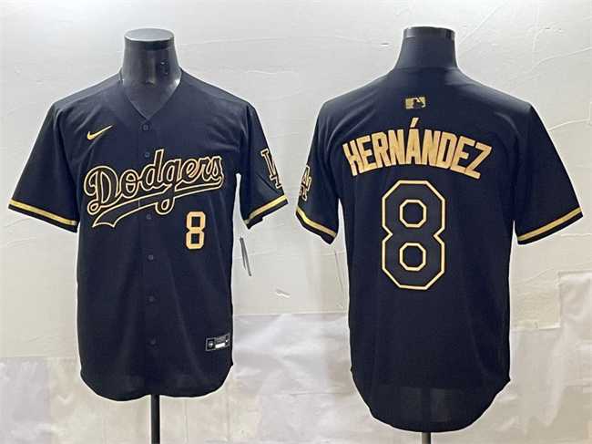 Men's Los Angeles Dodgers #8 Enrique Hernandez Black Gold Limited Stitched Jersey,We sell and wholesale Men's Los Angeles Dodgers #8 Enrique Hernandez Black Gold Limited Stitched Jersey on line form chian!