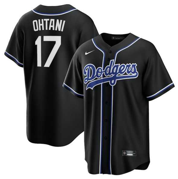 Men's Los Angeles Dodgers #17 Shohei Ohtani Black Lights Out Limited Stitched Baseball Jersey Dzhi,We sell and wholesale Men's Los Angeles Dodgers #17 Shohei Ohtani Black Lights Out Limited Stitched Baseball Jersey Dzhi on line form chian!