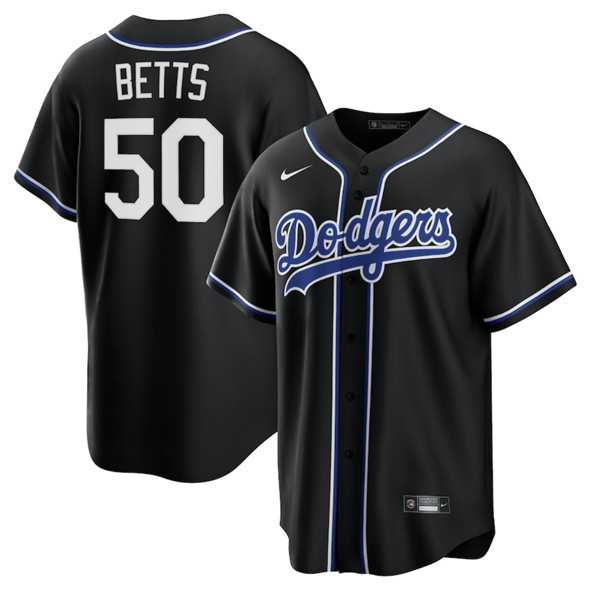Men's Los Angeles Dodgers #50 Mookie Betts Black Lights Out Limited Stitched Baseball Jersey Dzhi,We sell and wholesale Men's Los Angeles Dodgers #50 Mookie Betts Black Lights Out Limited Stitched Baseball Jersey Dzhi on line form chian!