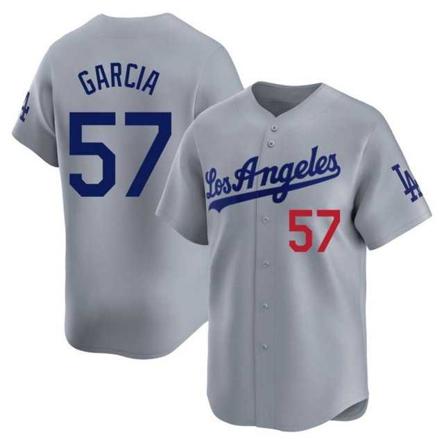 Men's Los Angeles Dodgers #57 Luis Garcia Grey Cool Base Stitched Baseball Jersey Dzhi,We sell and wholesale Men's Los Angeles Dodgers #57 Luis Garcia Grey Cool Base Stitched Baseball Jersey Dzhi on line form chian!