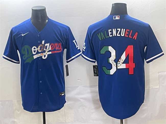 Men's Los Angeles Dodgers #34 Fernando Valenzuela Blue Mexico Stitched Jersey Dzhi,We sell and wholesale Men's Los Angeles Dodgers #34 Fernando Valenzuela Blue Mexico Stitched Jersey Dzhi on line form chian!