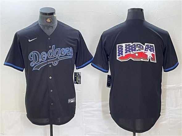 Men's Los Angeles Dodgers Team Big Logo Black Fashion Stitched Baseball Jerseys,We sell and wholesale Men's Los Angeles Dodgers Team Big Logo Black Fashion Stitched Baseball Jerseys on line form chian!