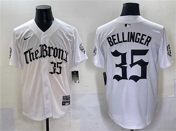 Men's New York Yankees #35 Cody Bellinger White 'Gothic Legacy Edition' Vapor Premier Limited Stitched Baseball Jersey,We sell and wholesale Men's New York Yankees #35 Cody Bellinger White 'Gothic Legacy Edition' Vapor Premier Limited Stitched Baseball Jersey on line form chian!