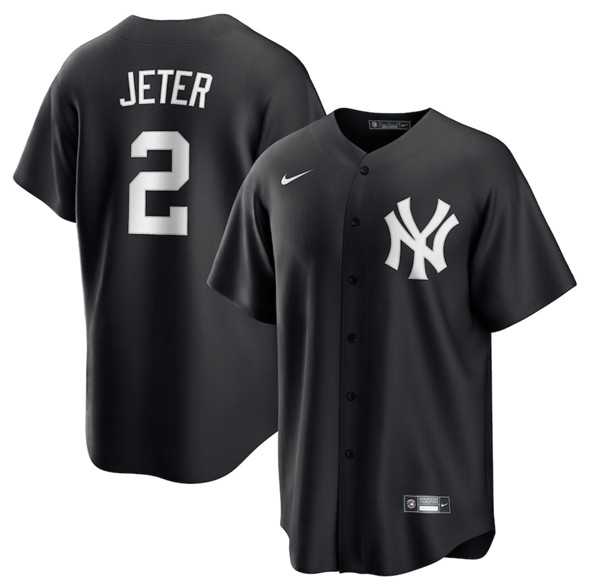 Men's New York Yankees #2 Derek Jeter Black Lights Out Limited Stitched Baseball Jersey Dzhi,We sell and wholesale Men's New York Yankees #2 Derek Jeter Black Lights Out Limited Stitched Baseball Jersey Dzhi on line form chian!