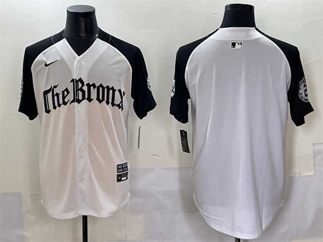 Men's New York Yankees Blank White Black 'Gothic Legacy Edition' Vapor Premier Limited Stitched Baseball Jersey,We sell and wholesale Men's New York Yankees Blank White Black 'Gothic Legacy Edition' Vapor Premier Limited Stitched Baseball Jersey on line form chian!