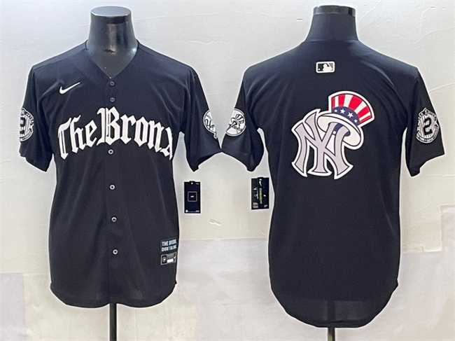 Men's New York Yankees Team Big Logo Black 'Gothic Legacy Edition' Vapor Premier Limited Stitched Baseball Jersey,We sell and wholesale Men's New York Yankees Team Big Logo Black 'Gothic Legacy Edition' Vapor Premier Limited Stitched Baseball Jersey on line form chian!