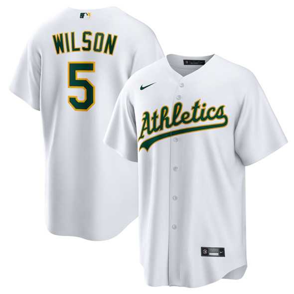 Men's Oakland Athletics #5 Jacob Wilson White Cool Base Stitched Jersey Dzhi,We sell and wholesale Men's Oakland Athletics #5 Jacob Wilson White Cool Base Stitched Jersey Dzhi on line form chian!