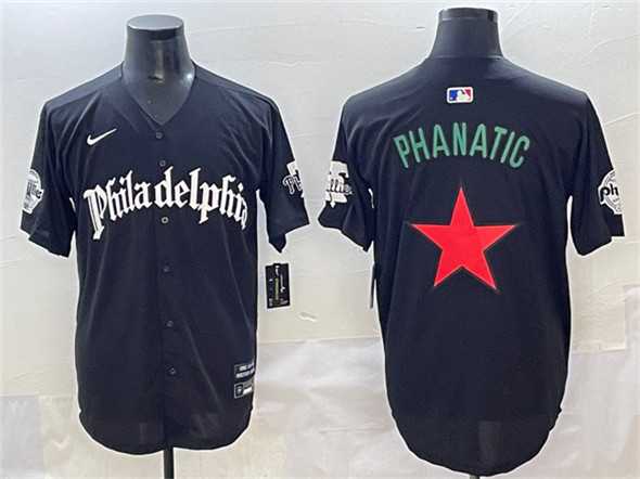 Men's Philadelphia Phillies Black Gothic Phanatic Vapor Limited Stitched Jersey,We sell and wholesale Men's Philadelphia Phillies Black Gothic Phanatic Vapor Limited Stitched Jersey on line form chian!