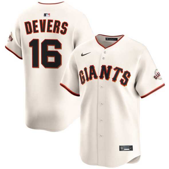 Men's San Francisco Giants #16 Rafael Devers Cream 2024 Home Limited Stitched Baseball Jersey Dzhi,We sell and wholesale Men's San Francisco Giants #16 Rafael Devers Cream 2024 Home Limited Stitched Baseball Jersey Dzhi on line form chian!