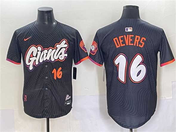 Men's San Francisco Giants #16 Rafael Devers Anthracite 2025 City Connect Limited Stitched Baseball Jersey,We sell and wholesale Men's San Francisco Giants #16 Rafael Devers Anthracite 2025 City Connect Limited Stitched Baseball Jersey on line form chian!