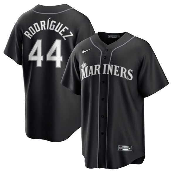 Men's Seattle Mariners #44 Julio Rodriguez Black Lights Out Limited Stitched Baseball Jersey Dzhi,We sell and wholesale Men's Seattle Mariners #44 Julio Rodriguez Black Lights Out Limited Stitched Baseball Jersey Dzhi on line form chian!
