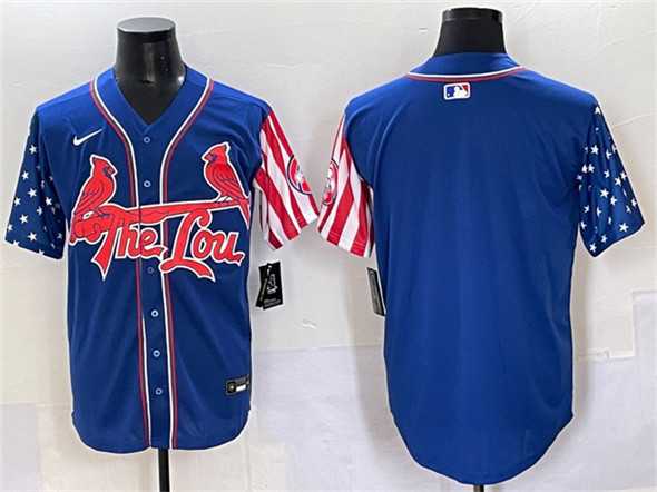 Men's St. Louis Cardinals Blank Royal Independence Day Vapor Premier Limited Stitched Baseball Jersey,We sell and wholesale Men's St. Louis Cardinals Blank Royal Independence Day Vapor Premier Limited Stitched Baseball Jersey on line form chian!