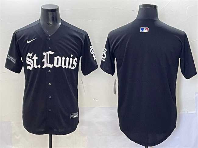 Men's St. Louis Cardinals Blank Black 'Gothic Legacy Edition' Vapor Premier Limited Stitched Baseball Jersey,We sell and wholesale Men's St. Louis Cardinals Blank Black 'Gothic Legacy Edition' Vapor Premier Limited Stitched Baseball Jersey on line form chian!
