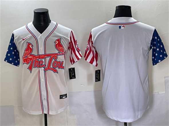 Men's St. Louis Cardinals Blank White Independence Day Vapor Premier Limited Stitched Baseball Jersey,We sell and wholesale Men's St. Louis Cardinals Blank White Independence Day Vapor Premier Limited Stitched Baseball Jersey on line form chian!
