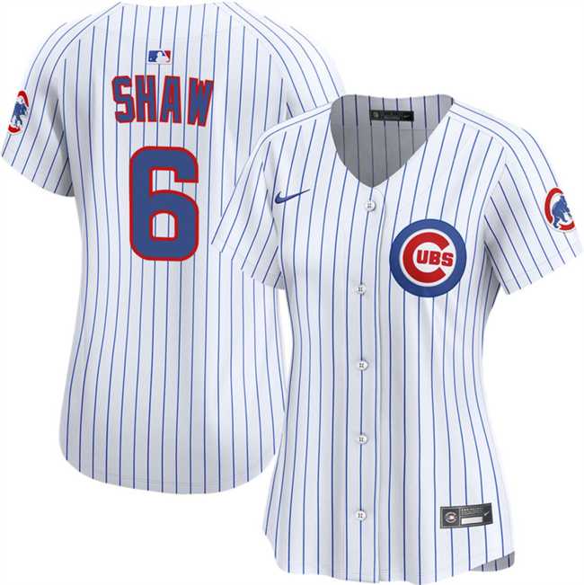 Women's Chicago Cubs #6 Matt Shaw White Home Limited Stitched Baseball Jersey(Run Small) Dzhi,We sell and wholesale Women's Chicago Cubs #6 Matt Shaw White Home Limited Stitched Baseball Jersey(Run Small) Dzhi on line form chian!