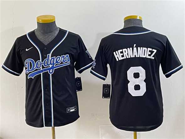 Youth Los Angeles Dodgers #8 Enrique Hernandez Black Stitched Baseball Jersey,We sell and wholesale Youth Los Angeles Dodgers #8 Enrique Hernandez Black Stitched Baseball Jersey on line form chian!