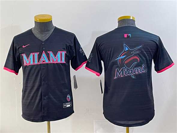 Youth Miami Marlins Team Big Logo Black 2025 City Connect Limited Stitched Baseball Jersey,We sell and wholesale Youth Miami Marlins Team Big Logo Black 2025 City Connect Limited Stitched Baseball Jersey on line form chian!
