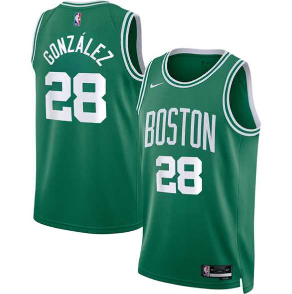 Men's Boston Celtics #28 Hugo Gonzalez Kelly Green 2024 Draft Icon Edition Stitched Jersey Dzhi,We sell and wholesale Men's Boston Celtics #28 Hugo Gonzalez Kelly Green 2024 Draft Icon Edition Stitched Jersey Dzhi on line form chian!