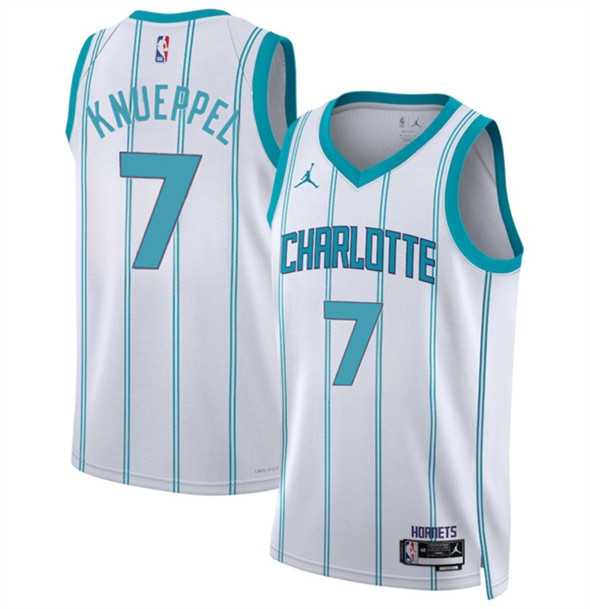 Men's Charlotte Hornets #7 Kon Knueppel White 2025 Draft Association Edition Stitched Jersey Dzhi,We sell and wholesale Men's Charlotte Hornets #7 Kon Knueppel White 2025 Draft Association Edition Stitched Jersey Dzhi on line form chian!