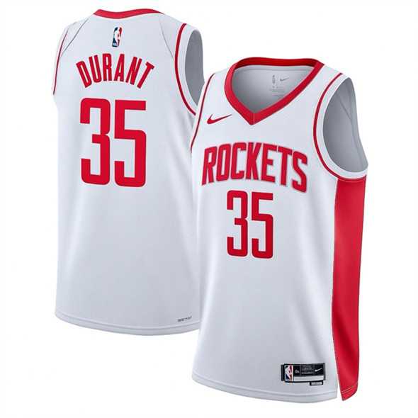 Men's Houston Rockets #35 Kevin Durant White Association Edition Stitched Jersey Dzhi,We sell and wholesale Men's Houston Rockets #35 Kevin Durant White Association Edition Stitched Jersey Dzhi on line form chian!