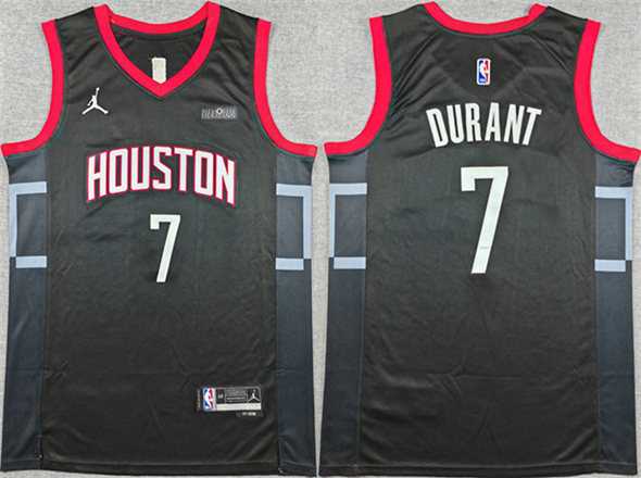 Men's Houston Rockets #7 Kevin Durant Black Statement Edition Stitched Jersey,We sell and wholesale Men's Houston Rockets #7 Kevin Durant Black Statement Edition Stitched Jersey on line form chian!