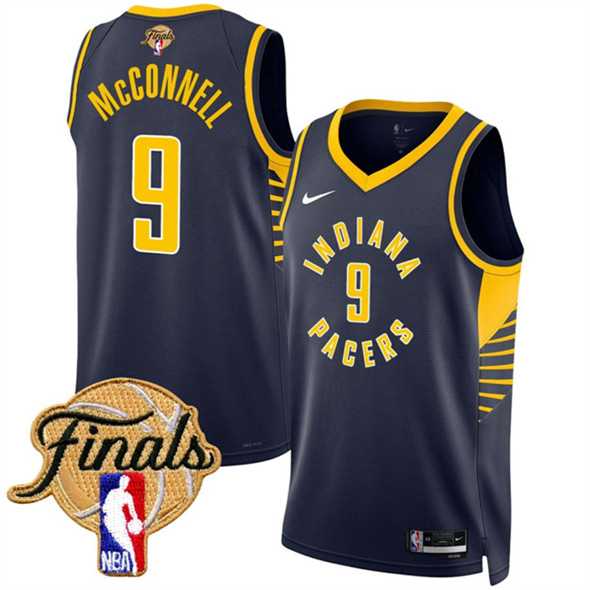 Men's Indiana Pacers #9 T.J. McConnell Navy 2025 Finals Icon Edition Stitched Jersey Dzhi,We sell and wholesale Men's Indiana Pacers #9 T.J. McConnell Navy 2025 Finals Icon Edition Stitched Jersey Dzhi on line form chian!